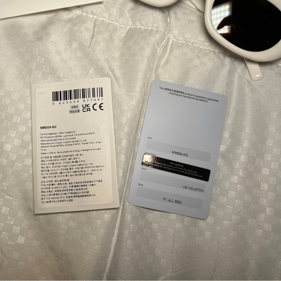 Gentle Monster x Maison Margiela MM004-W2 White - Picture 4 of 7